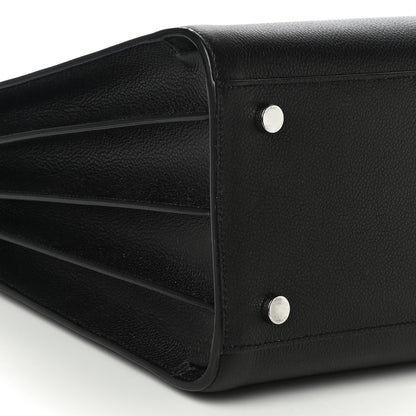 Saint Laurent Grained Calfskin Small Sac De Jour Black 8 of 9