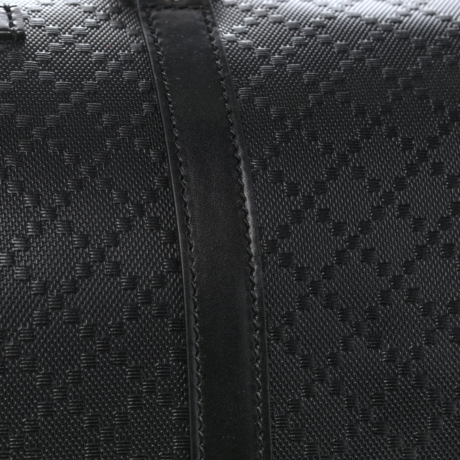 Gucci Bright Diamante Medium Carry On Duffle Black 7 of 12