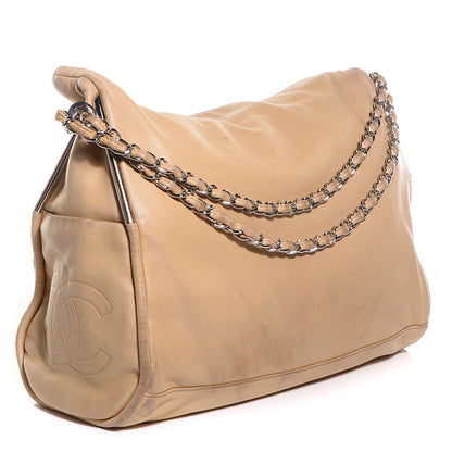 Chanel Lambskin Large Ultimate Soft Tote Beige 3 of 8