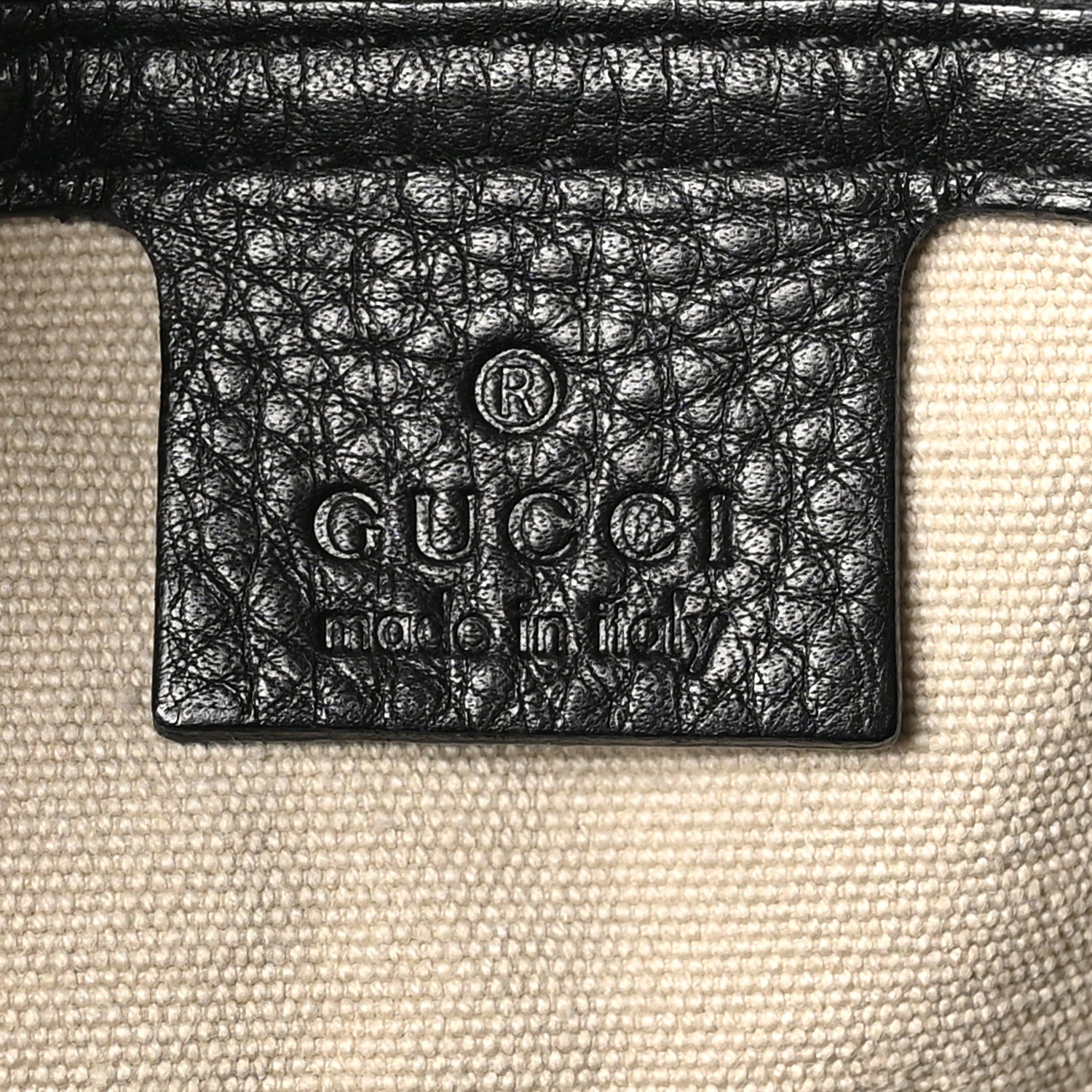 Gucci Calfskin Bamboo Handle Tote Black 6 of 10