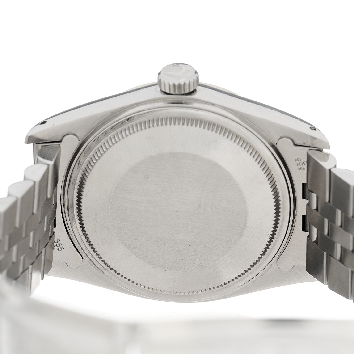 Rolex Stainless Steel 18K White Gold 36mm Oyster Perpetual Datejust Watch Silver 16014 4 of 4
