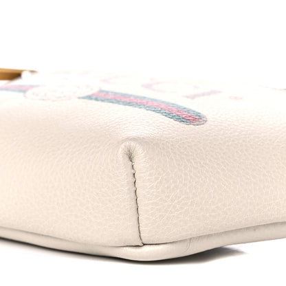 Gucci Grained Calfskin Small Logo Belt Bag White 9 of 9