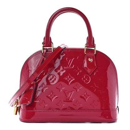 Louis Vuitton Vernis Alma BB Rose Indien 1 of 12