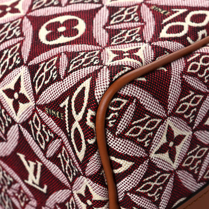 Louis Vuitton Jacquard Since 1854 Speedy Bandouliere 25 Bordeaux 10 of 11
