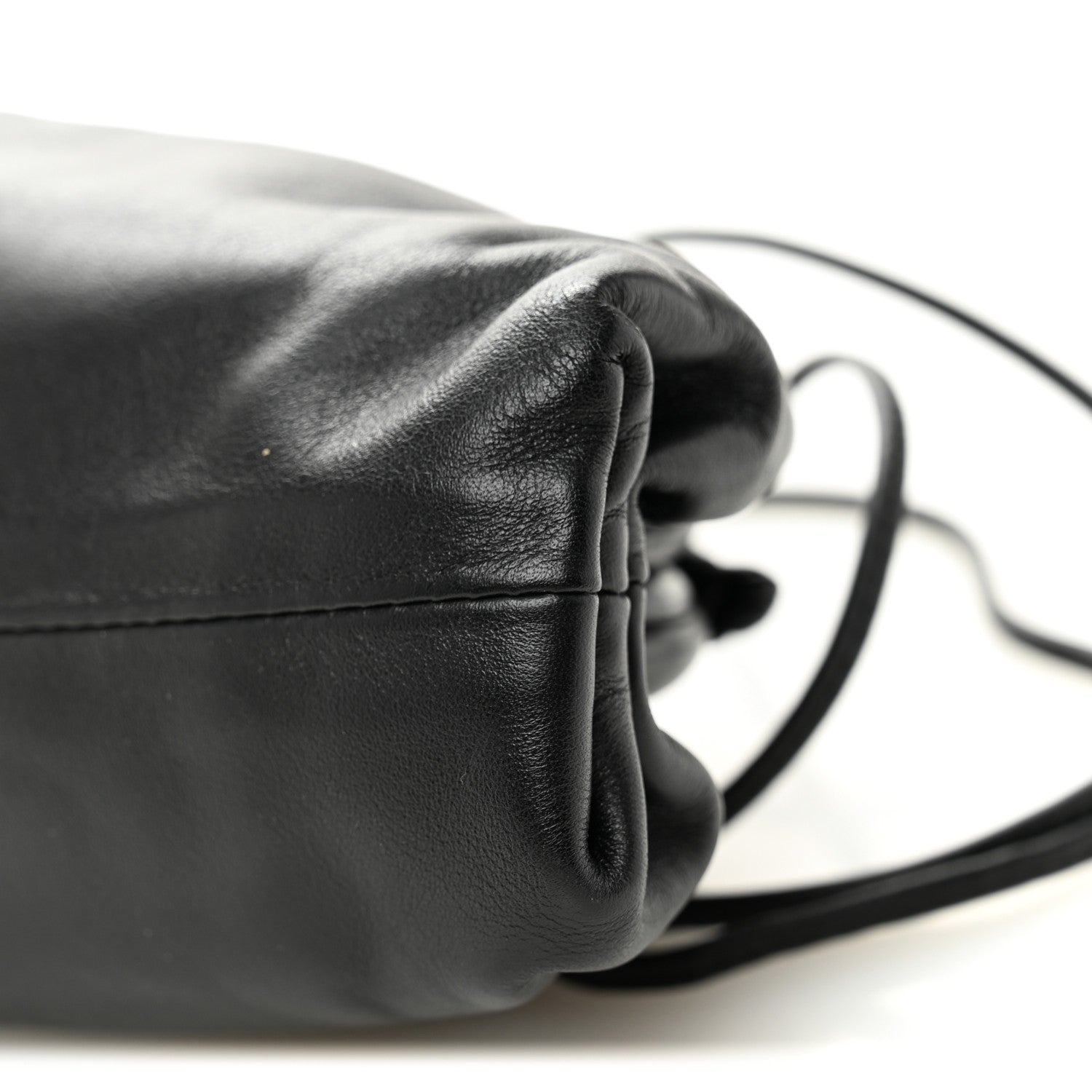 Bottega Veneta Butter Calfskin The Mini Pouch Black 10 of 10