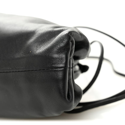 Bottega Veneta Butter Calfskin The Mini Pouch Black 10 of 10