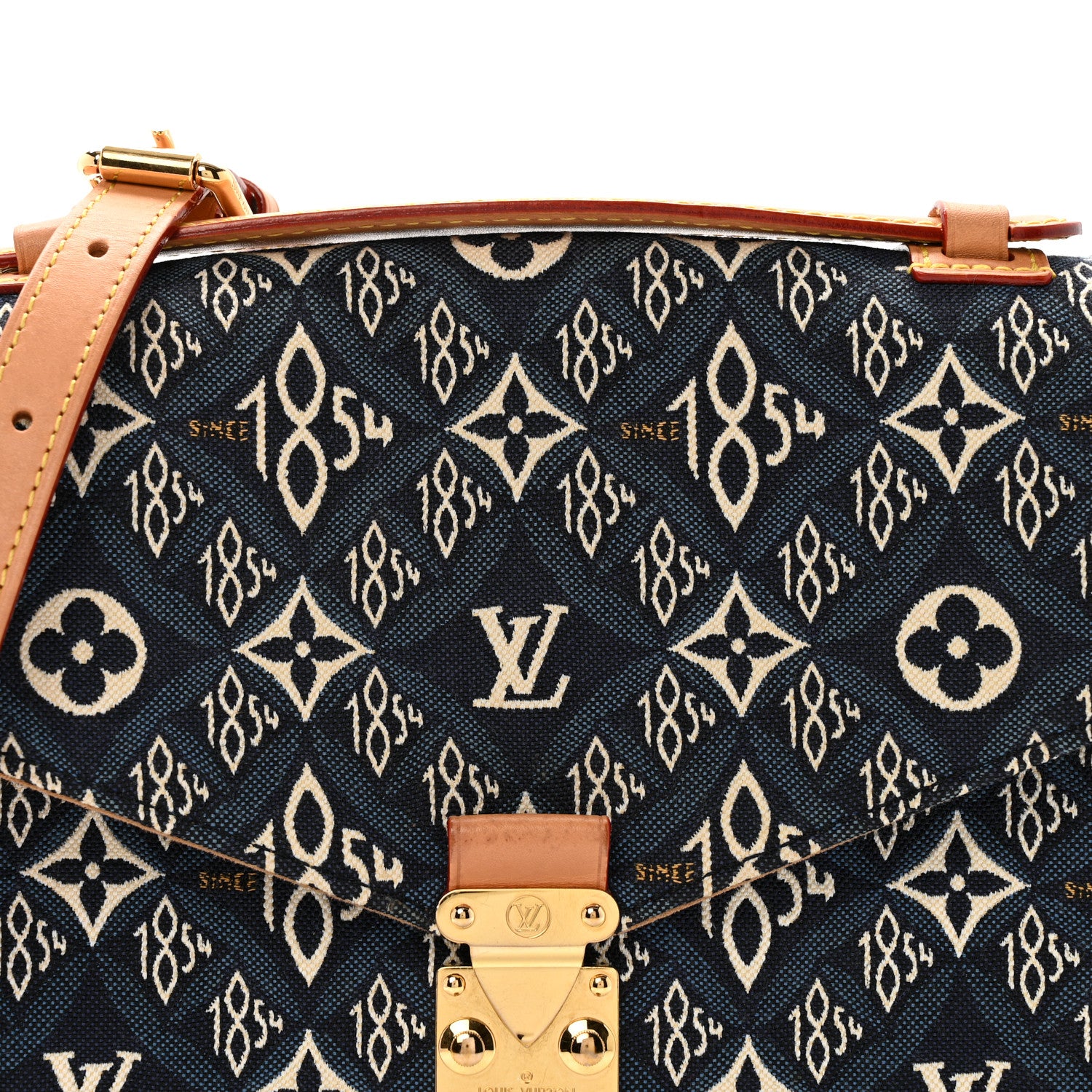 Louis Vuitton Jacquard Since 1854 Pochette Metis Blue 7 of 10