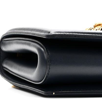 Dolce & Gabbana Calfskin Medium Devotion Crossbody Bag Navy 9 of 10