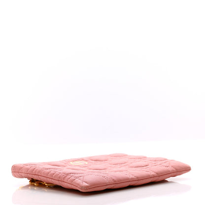 Christian Dior Calfskin Macrocannage Small Caro Daily Pouch Pink 4 of 11