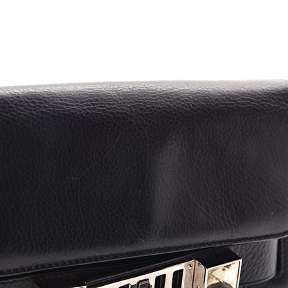 Proenza Schouler Pebbled Calfskin Mini PS11 Classic Shoulder Bag Black 8 of 13