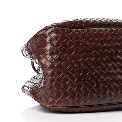 Bottega Veneta Nappa Intrecciato Woven Tote Ebano 22 of 24