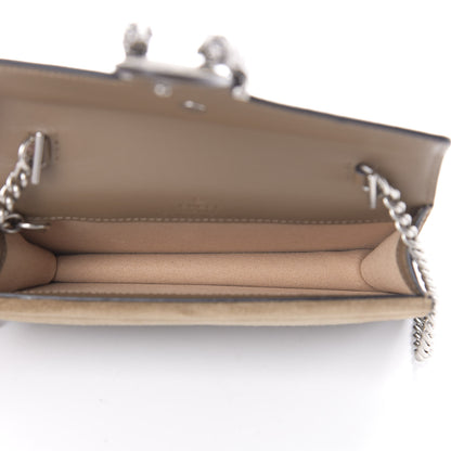 Gucci GG Supreme Monogram Super Mini Dionysus Shoulder Bag Taupe 5 of 11