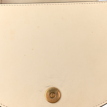 Chloe Calfskin Suede Small Nile Bracelet Bag Off White 15 of 15