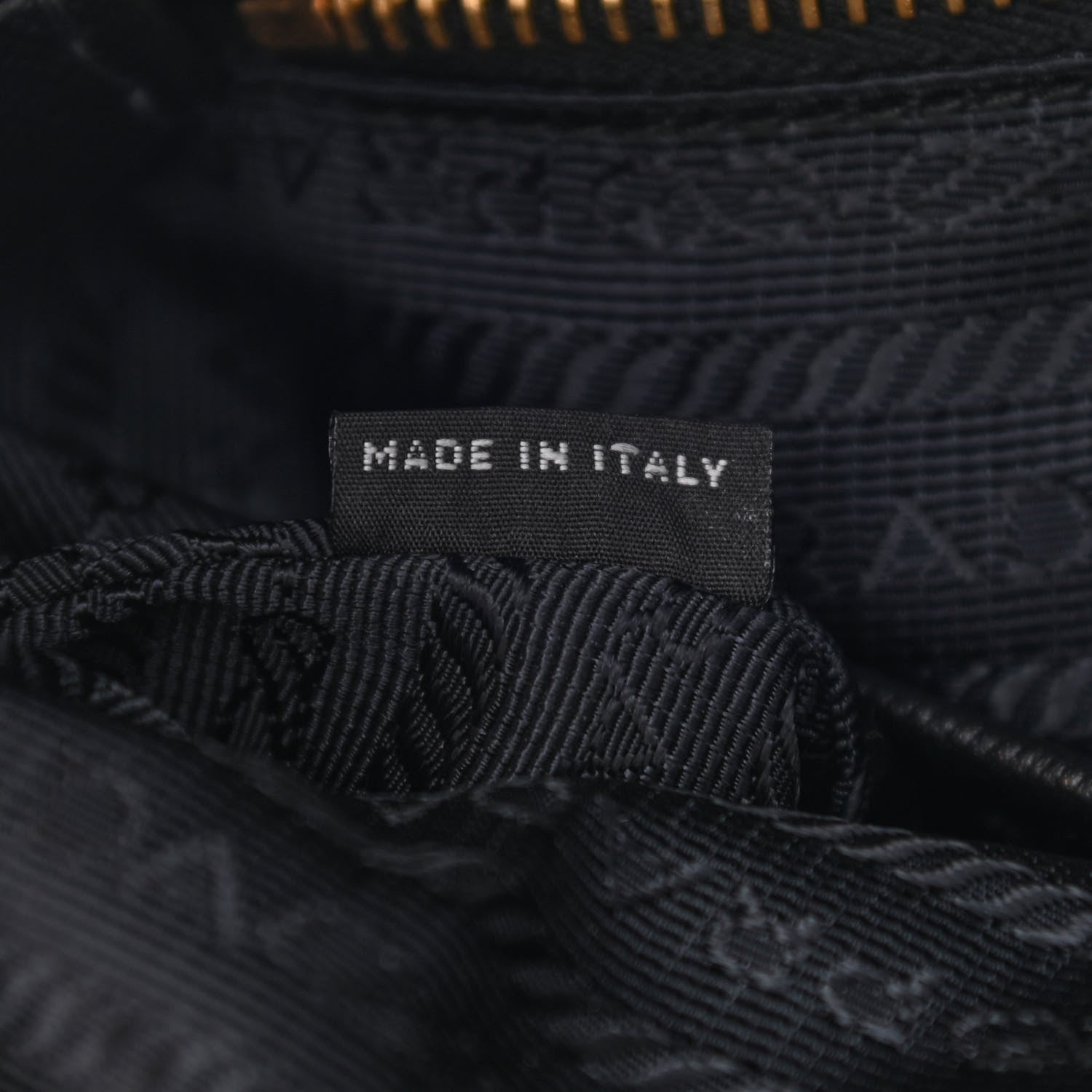 Prada Tessuto Nylon Saffiano Tote Black 7 of 12
