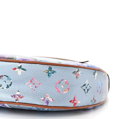Louis Vuitton Metallic Monogram LV Garden Loop PM Blue 9 of 9