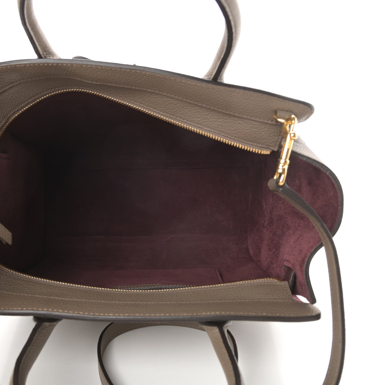 Mulberry Classic Grain Small Bayswater Zip Tote Clay 5 of 10