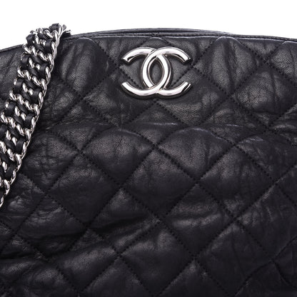 Chanel Washed Lambskin Chain Around Hobo Black 10 of 10