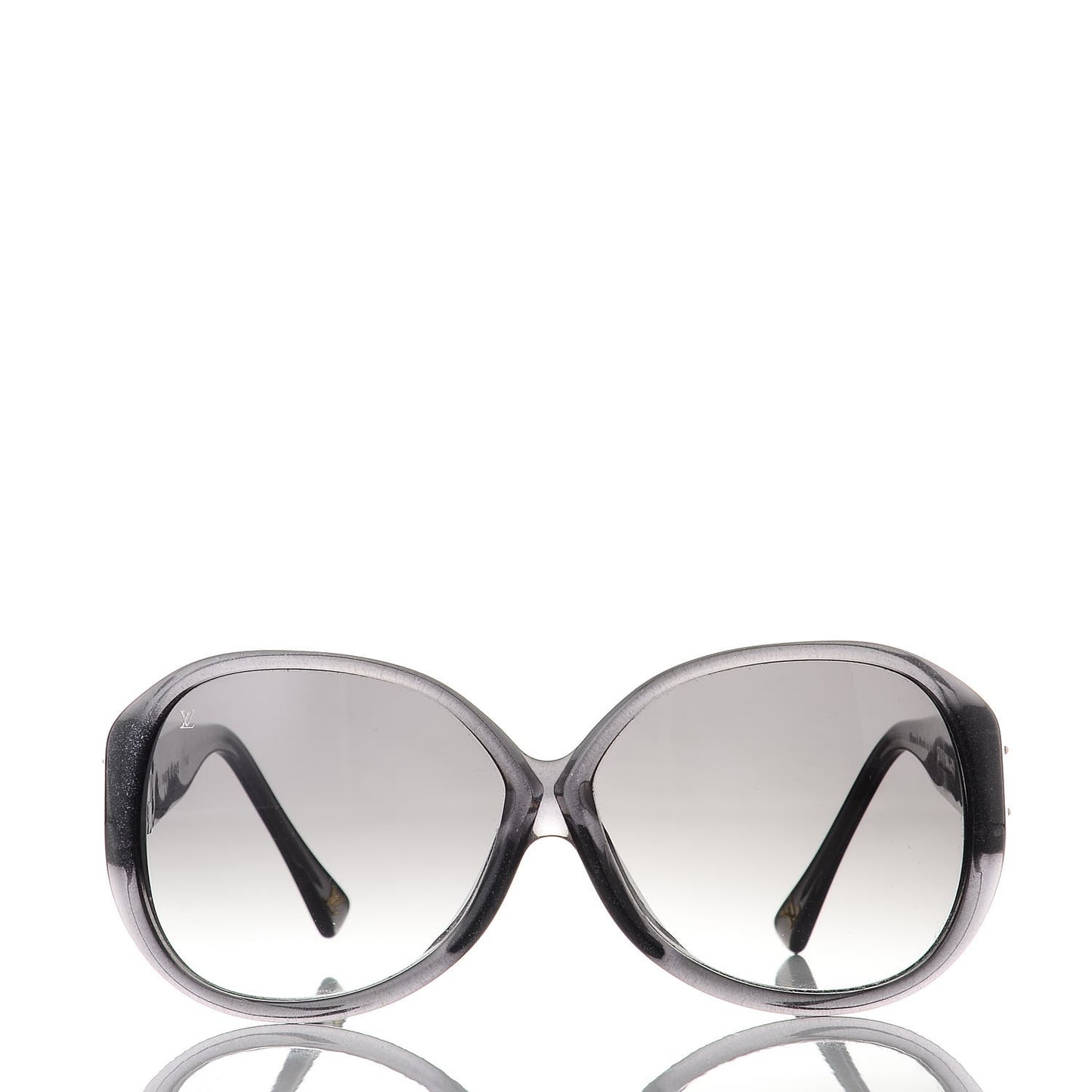 Soupcon Oversized Sunglasses Z0407E Grey Glitter