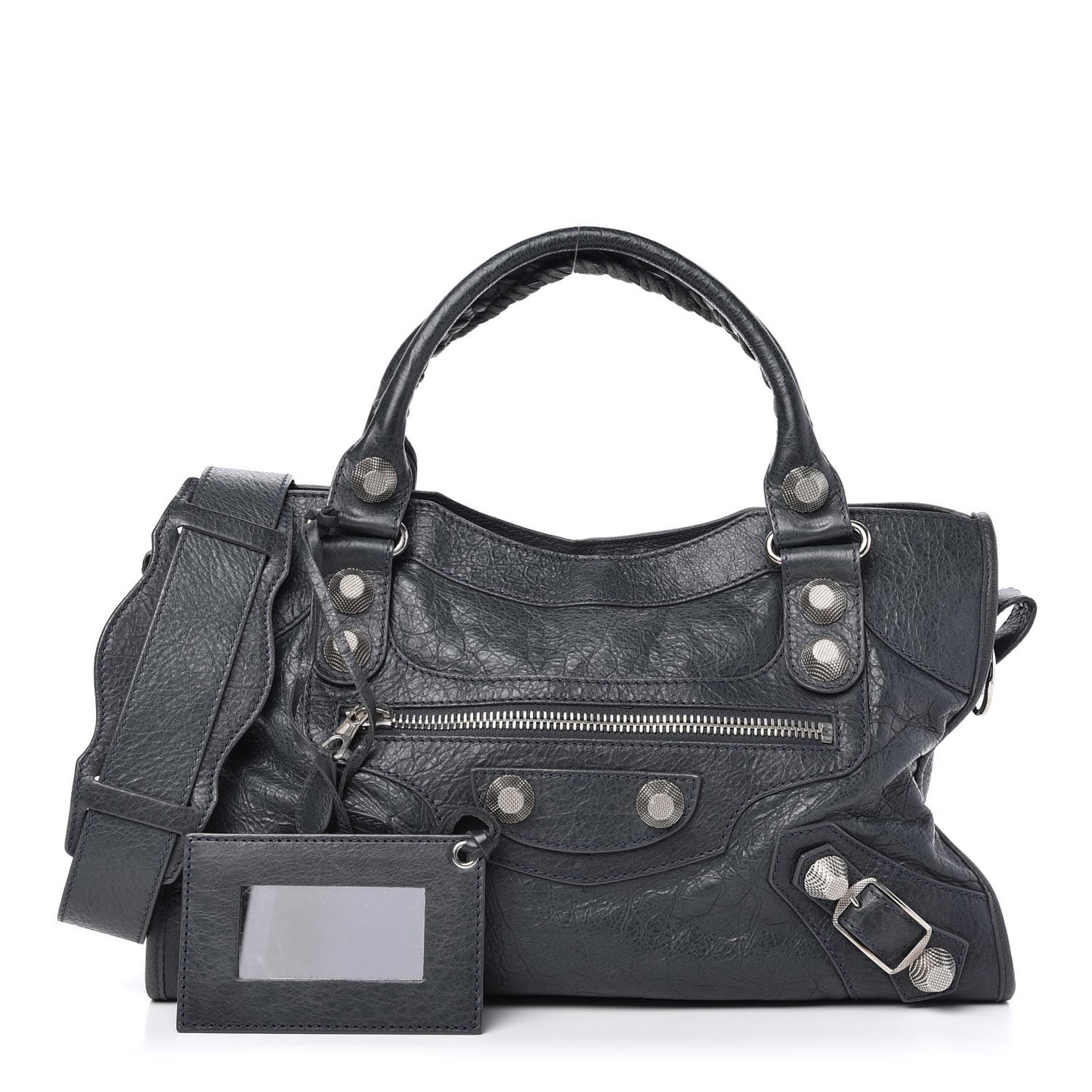 Agneau Giant 21 Silver Hardware City Anthracite