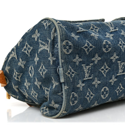 Louis Vuitton Monogram Denim Neo Speedy Blue 10 of 13