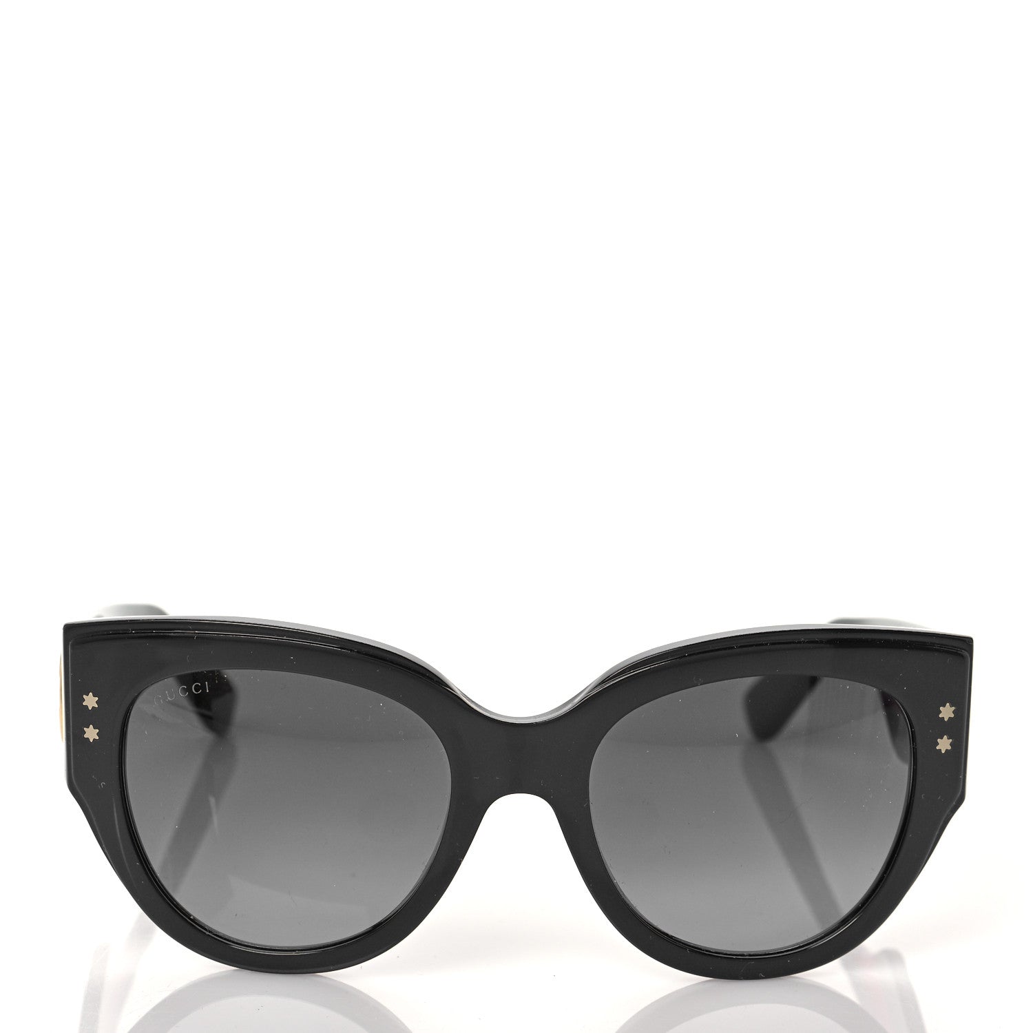 Gucci Acetate Oversized Rectangle Frame Web Sunglasses GG3864/S Black 2 of 7