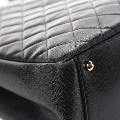 Chanel Caviar Quilted Large Business Affinity Shopping Bag Black 12 of 14