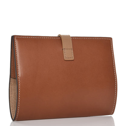 Celine Natural Calfskin Strap Passport Cover Tan 3 of 7