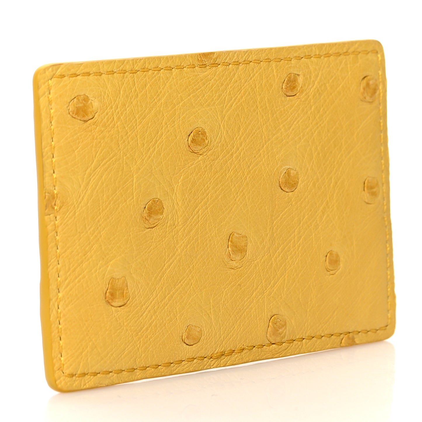 Ostrich Card Holder Yellow
