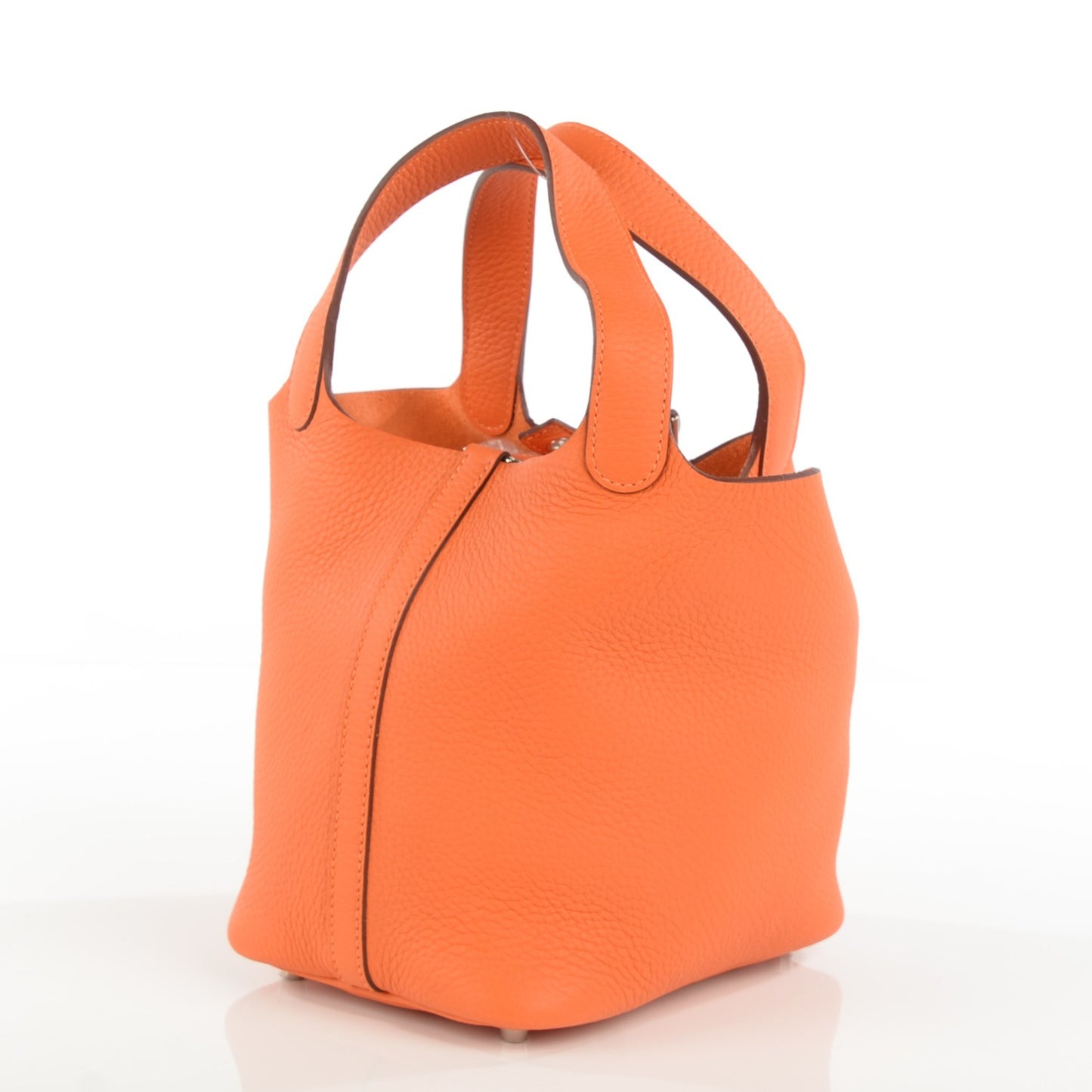 Taurillon Clemence Picotin Lock TPM Orange