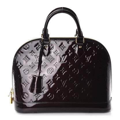 Louis Vuitton Vernis Alma PM Amarante 1 of 9