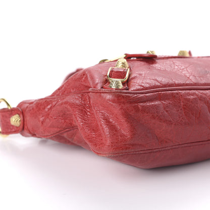 Balenciaga Agneau Giant 12 Gold Hardware Hip Rouge Cardinal 6 of 11