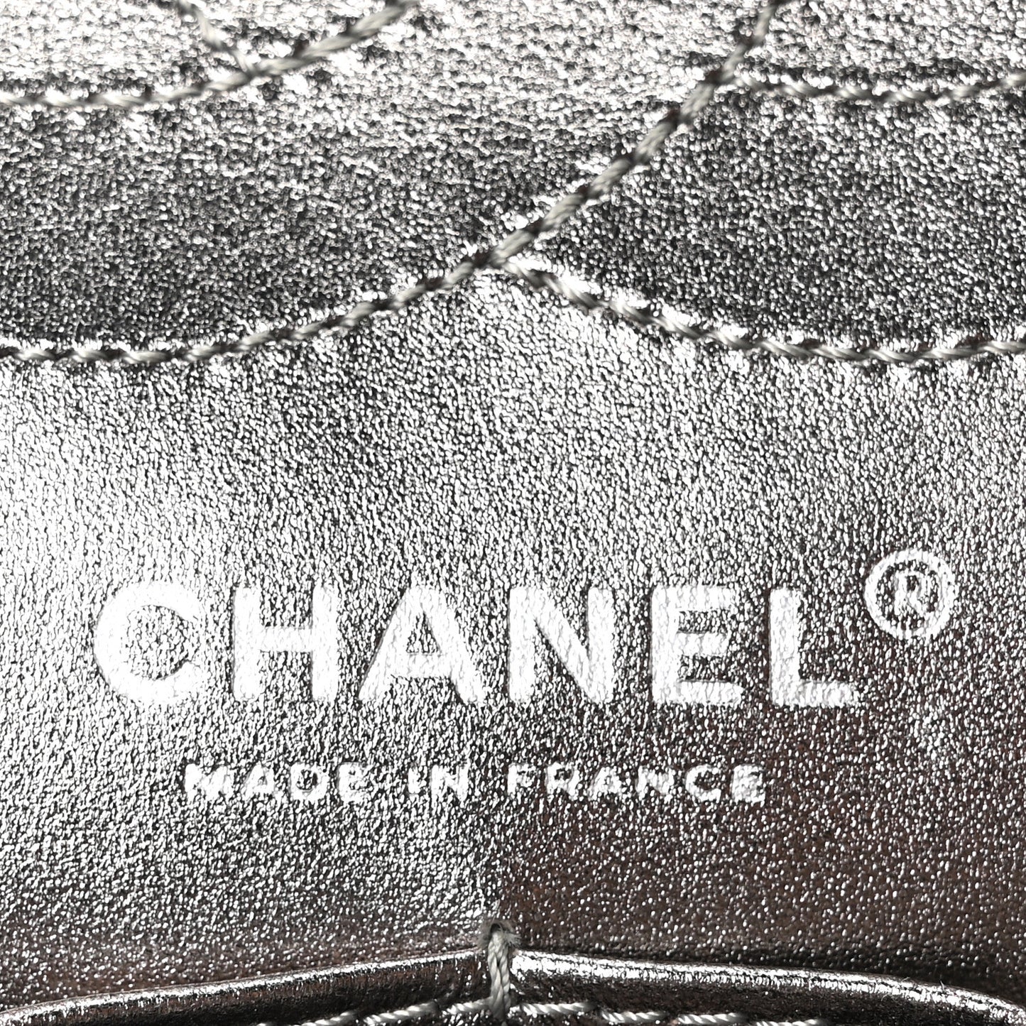 Metallic Aged Calfskin Quilted 2.55 Reissue 226 Flap Silver