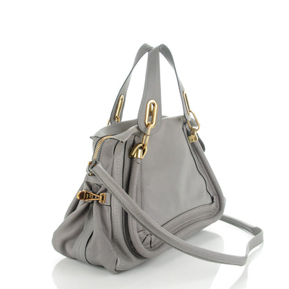 Chloe Calfskin Small Paraty Cashmere Grey 3 of 10