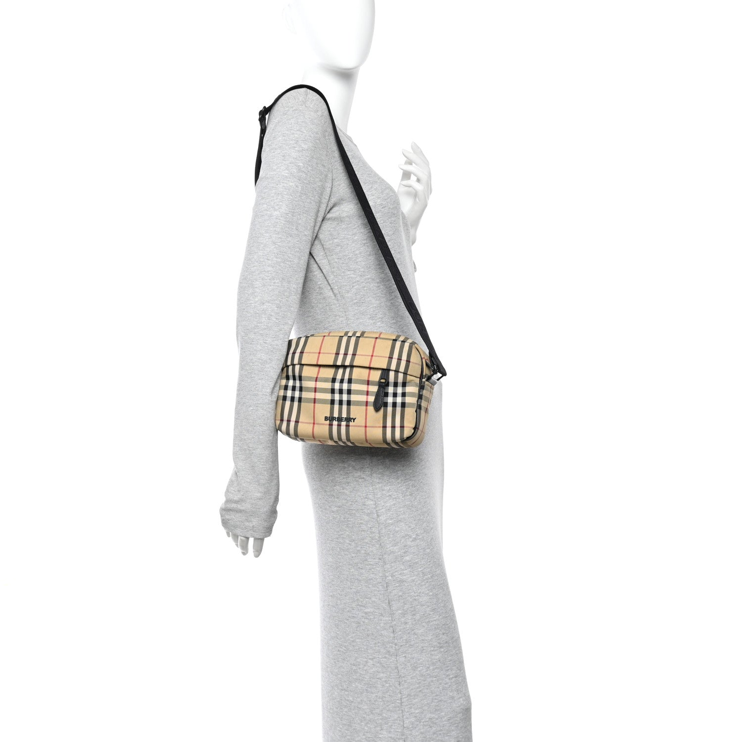 Burberry Vintage Check Paddy Crossbody Bag Archive Beige 1880473