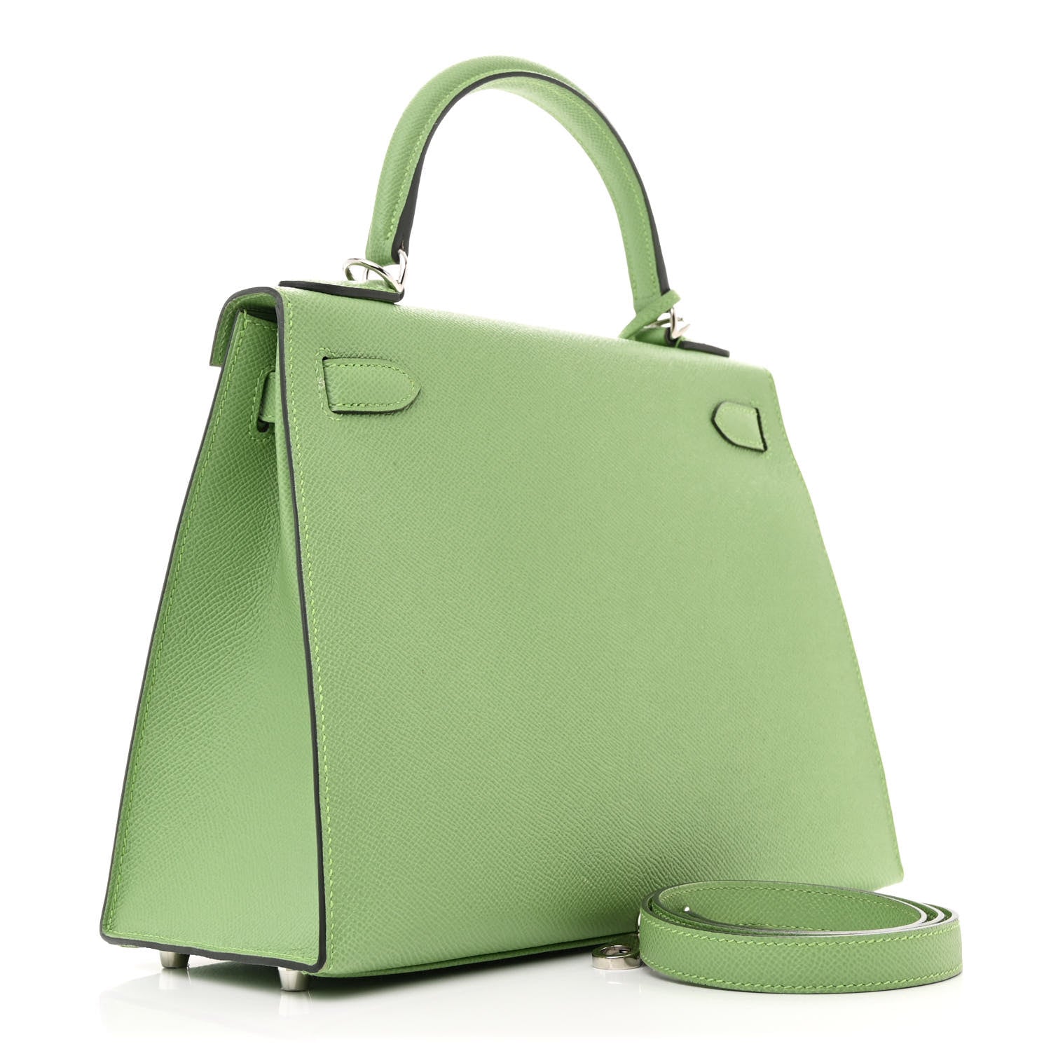 Hermes Epsom Kelly Sellier 28 Vert Criquet 3 of 11