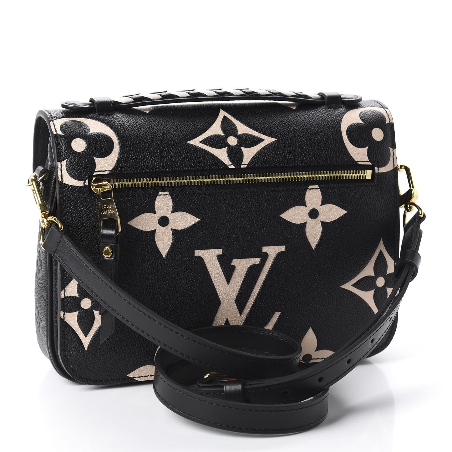 Empreinte Monogram Giant Crafty Pochette Metis Black Creme