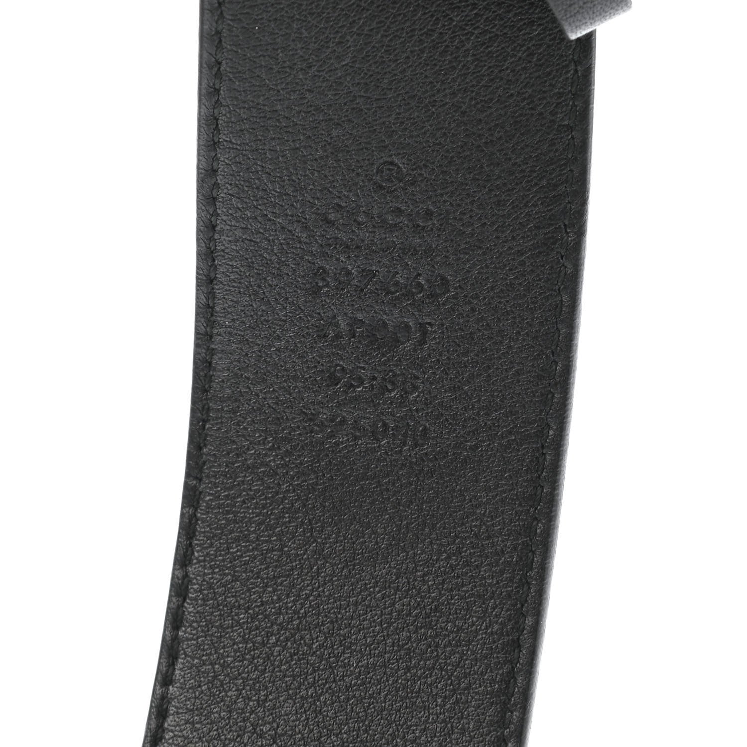 Gucci Calfskin Double G 40mm Belt 95 38 Black 3 of 4