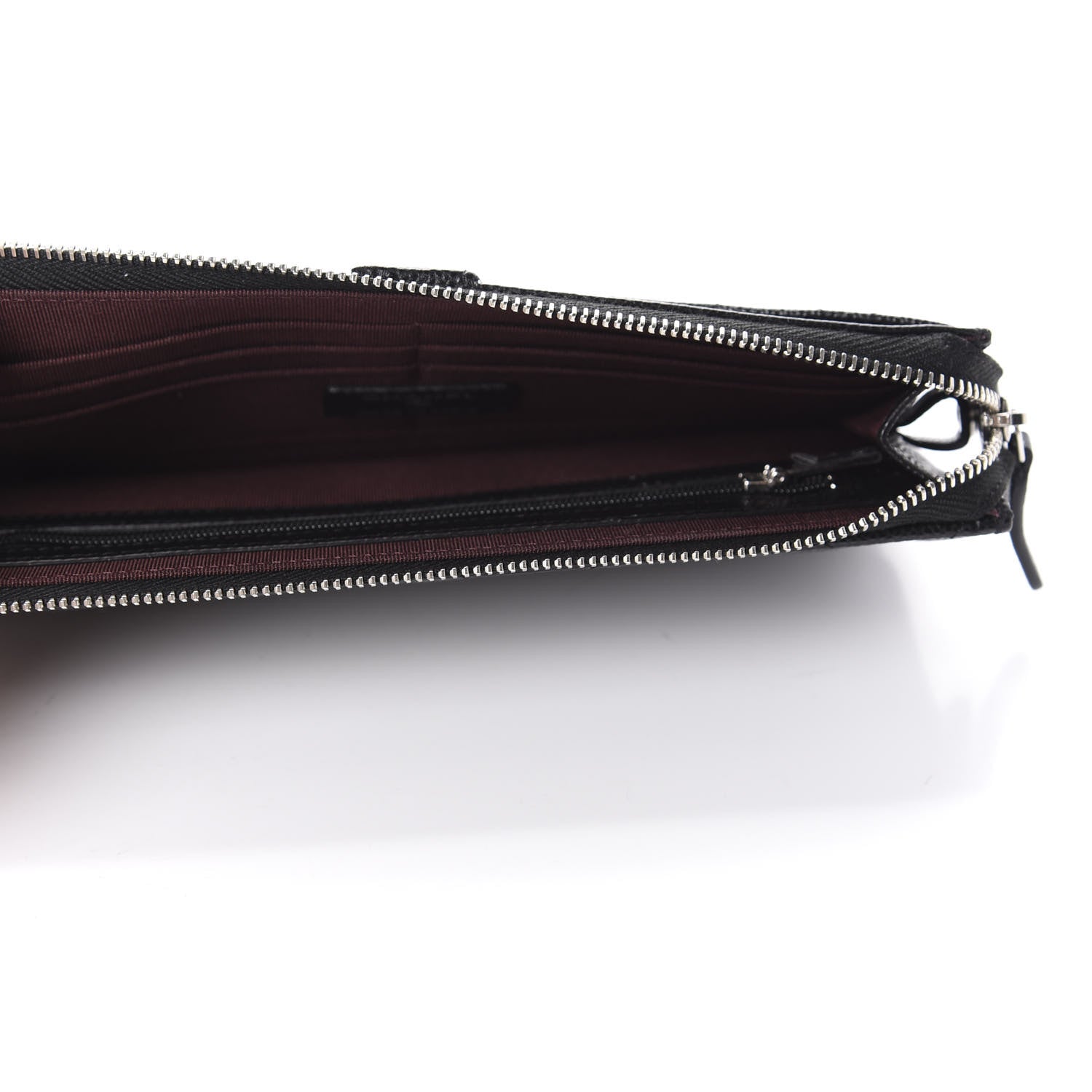 Chanel Caviar Quilted Classic Pouch With Handle Black 5 of 8