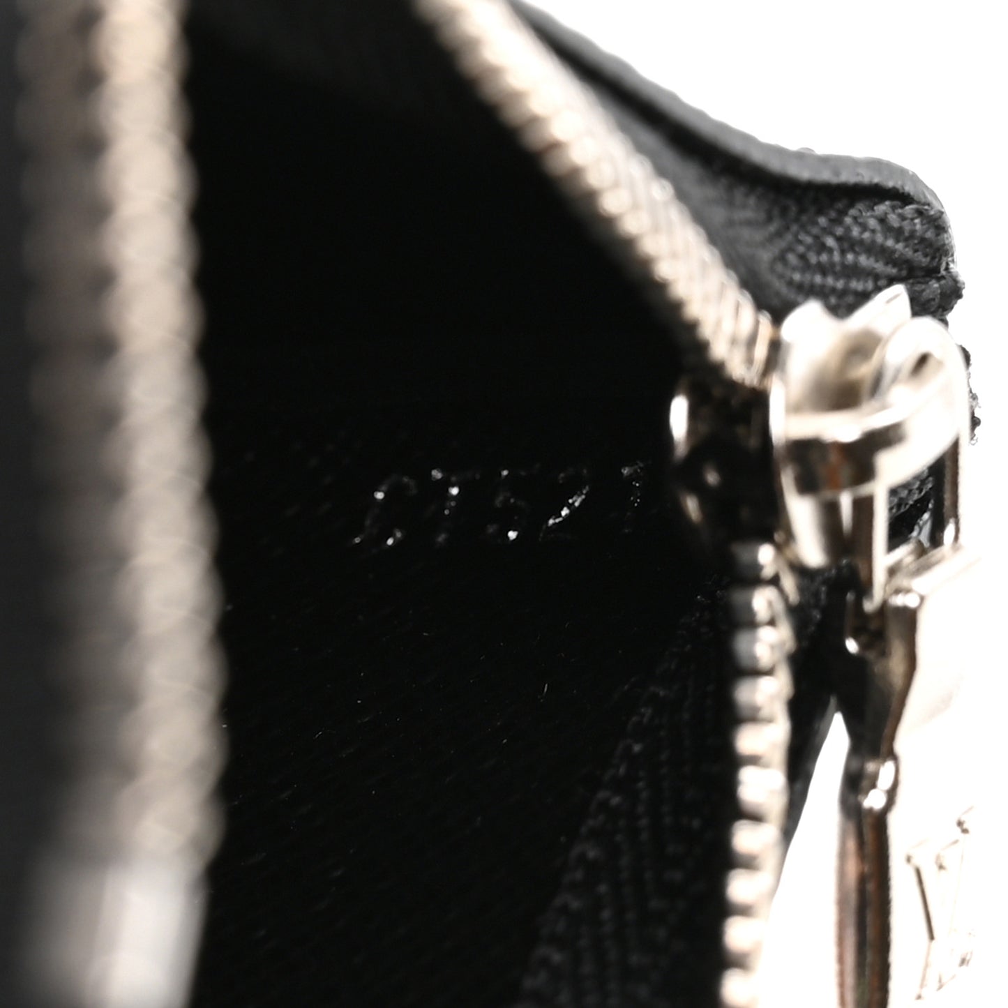LV X TM Monogram Multicolor Key Pouch Black