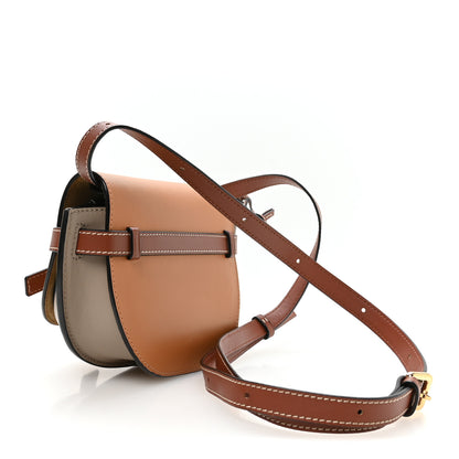 Loewe Calfskin Mini Gate Dual Bag Amber Light Grey Rust 3 of 11