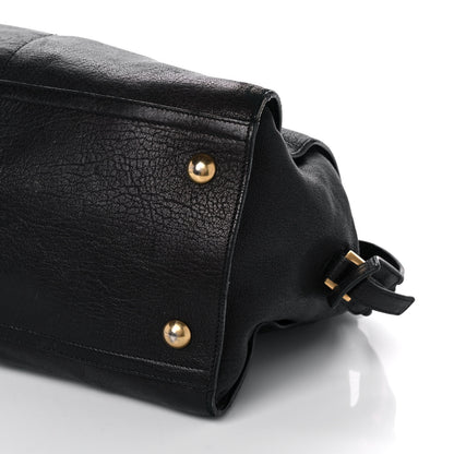 Saint Laurent Sheepskin Medium Cabas ChYc Black 9 of 12