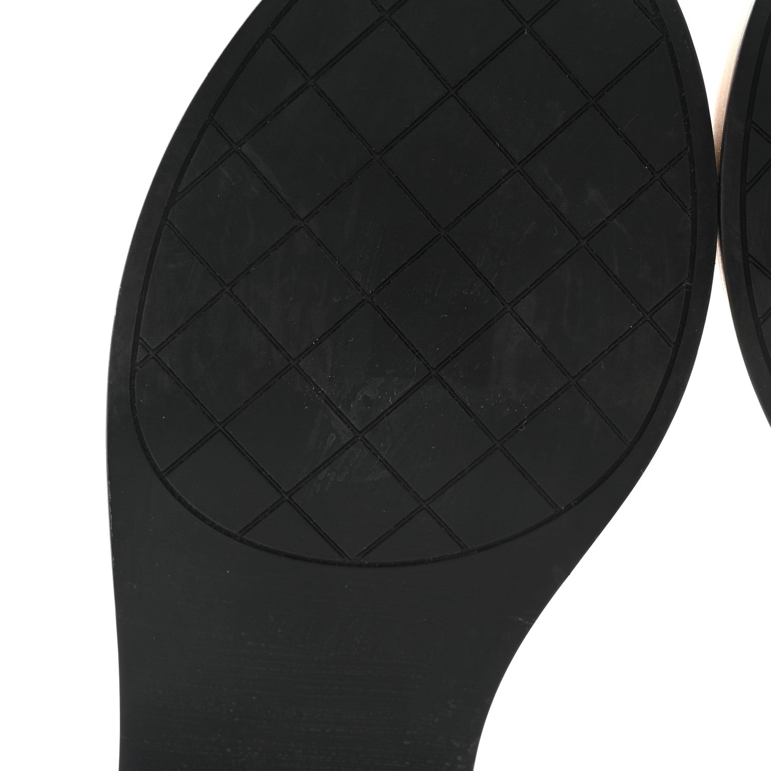 Chanel Lambskin Quilted CC Wedge Sandals 39 Black 8 of 10