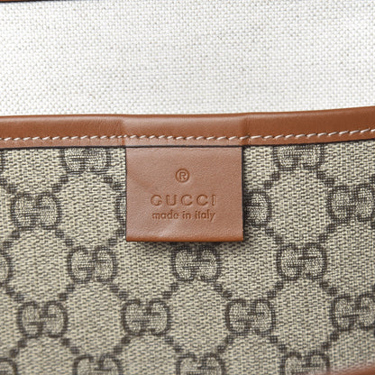 Gucci GG Plus Monogram Medium Signature Web Loop Tote Brown 6 of 10
