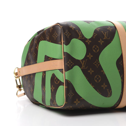 Louis Vuitton Monogram Tahitienne Hawaii Keepall Bandouliere 50 10 of 11