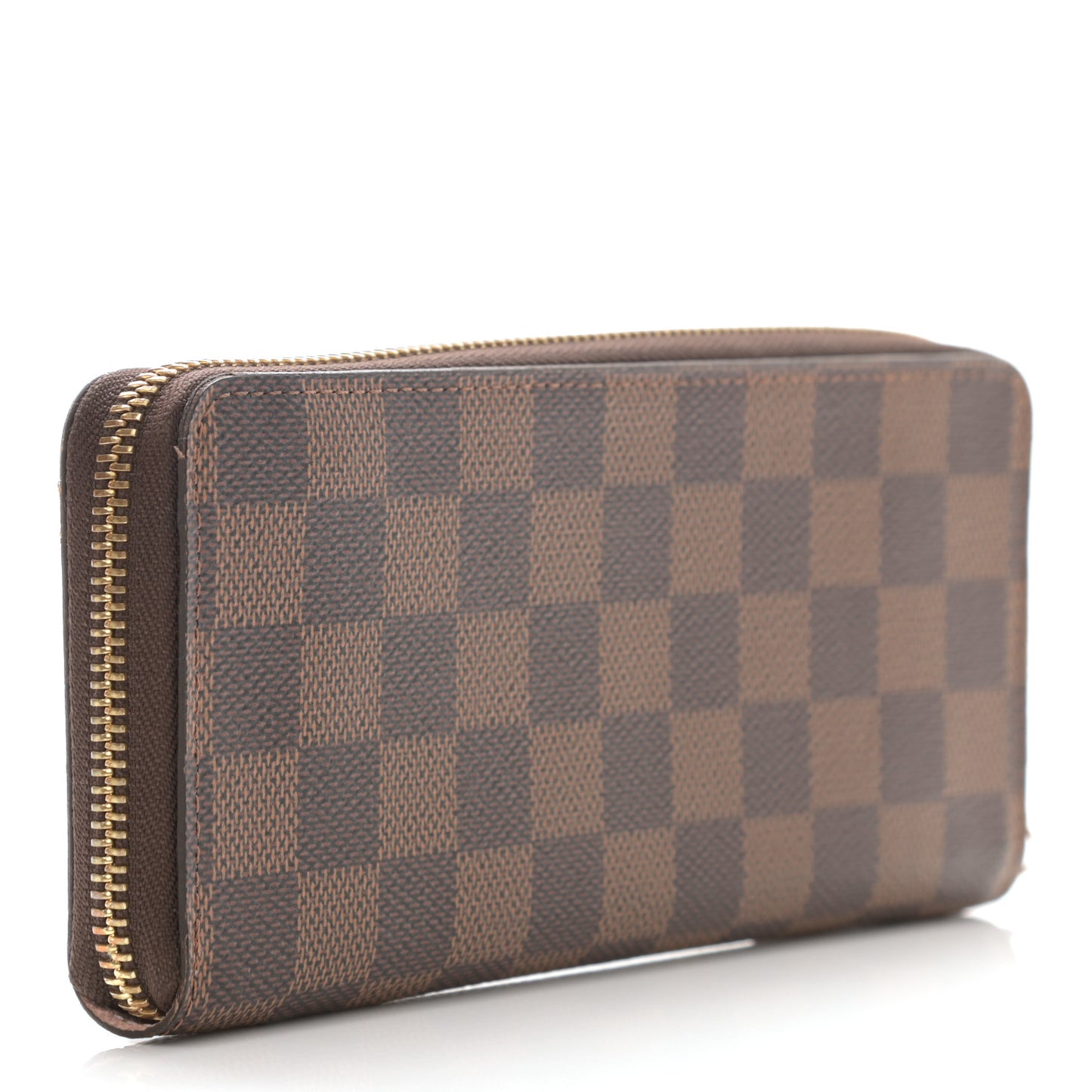 Damier Ebene Clemence Wallet Rose Ballerine