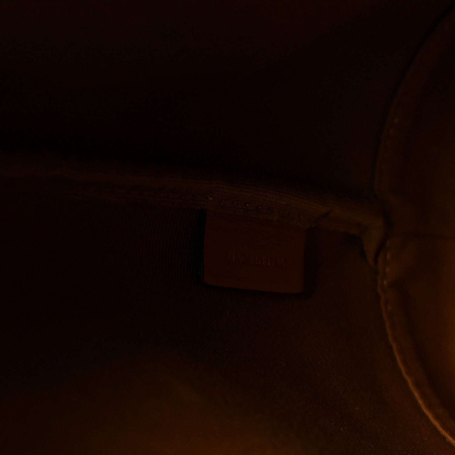 Celine Triomphe Canvas Calfskin Small Bucket Bag Tan 7 of 10
