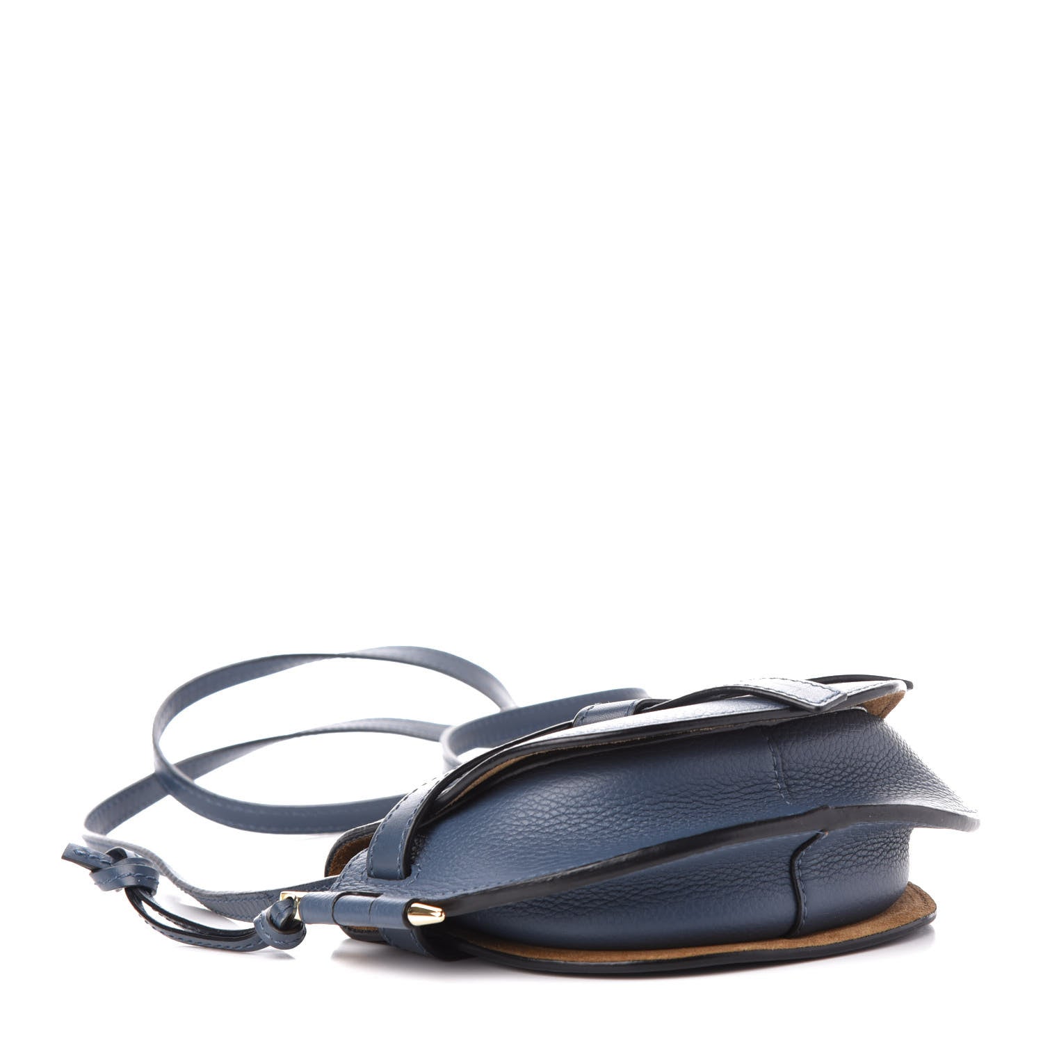 Loewe Grained Calfskin Mini Gate Crossbody Bag Steel Blue 4 of 9