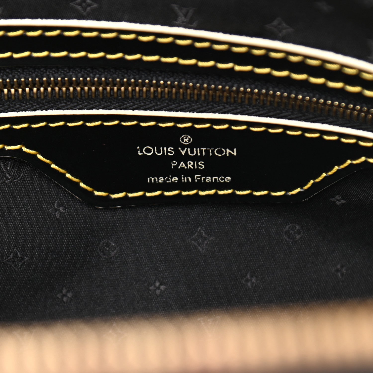 Louis Vuitton Suhali Lockit MM Black 6 of 10