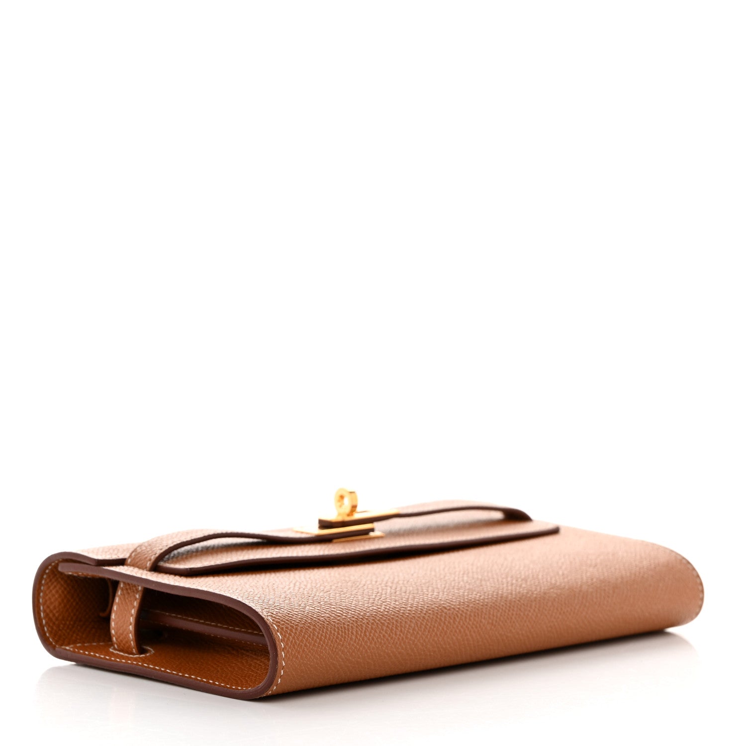 Hermes Epsom Kelly Wallet To Go Gold 4 of 10