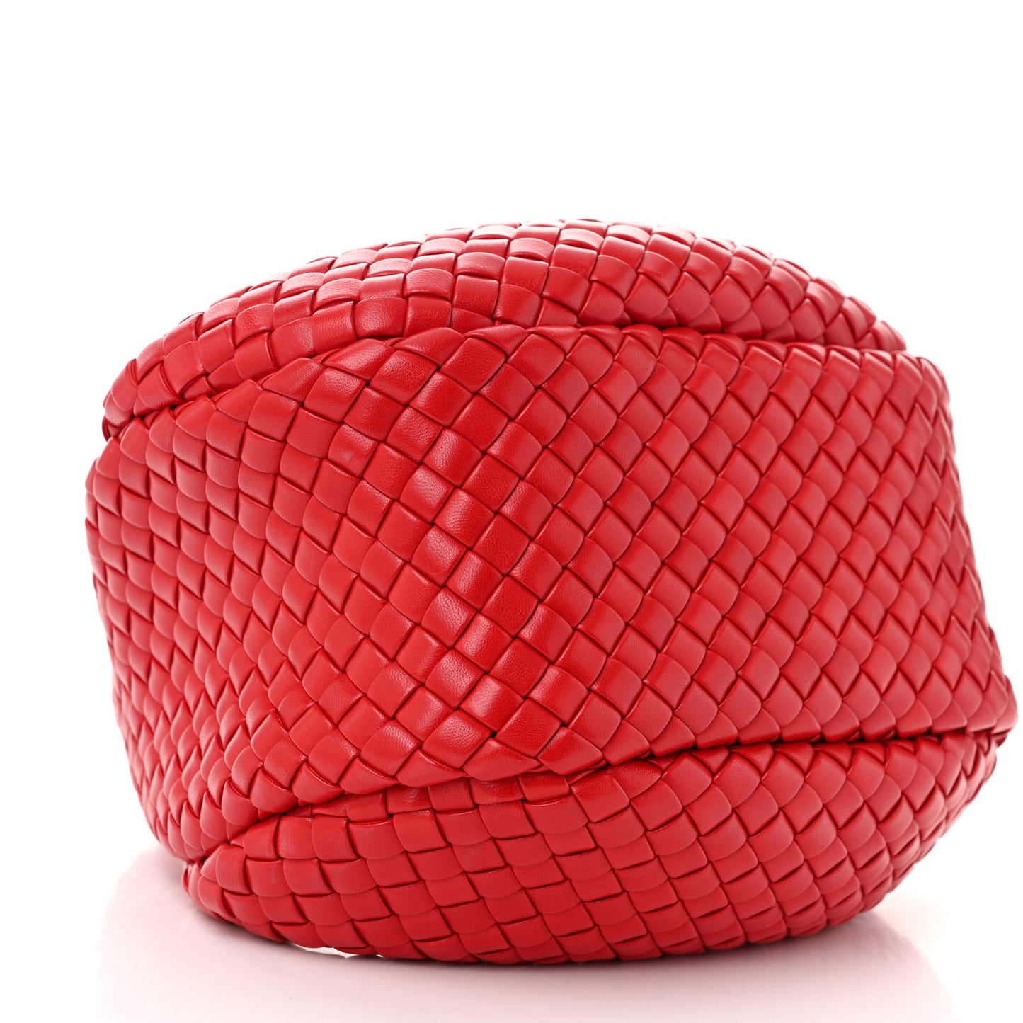 Nappa Intrecciato Mini Padded Jodie Red